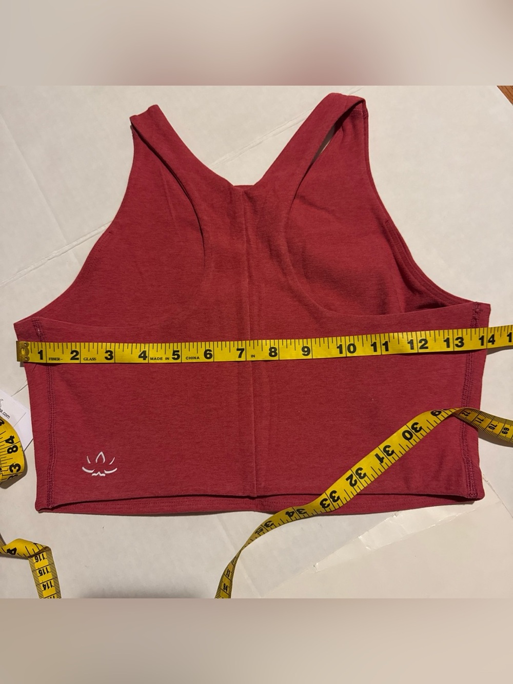 Beyond Yoga Spacedye Refocus Bra Size M Faded Rose Heather NWT - Picture 7 of 9